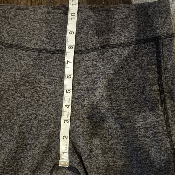 Free People Movement Infinity Leggings Women Large Gray Black Crop Yoga Active - Picture 9 of 10